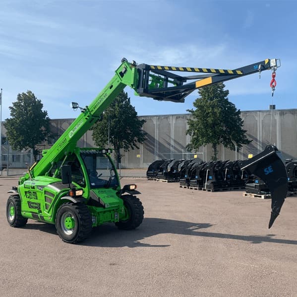 Teleskooplaaduri lisaseadmed