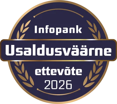 Infopank Usaldusväärne ettevõte 2026